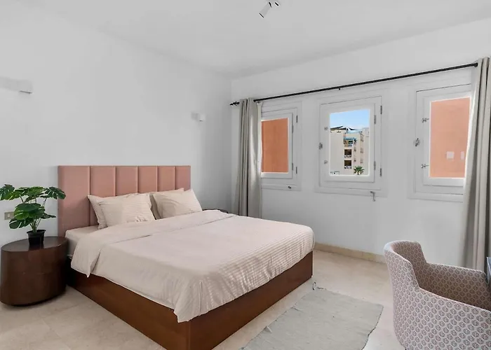 Marina Retreat, 3br, New Marina, El Gouna شقة الغردقة